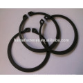 Stainless steel 316 DIN6799 retaining ring for shafts